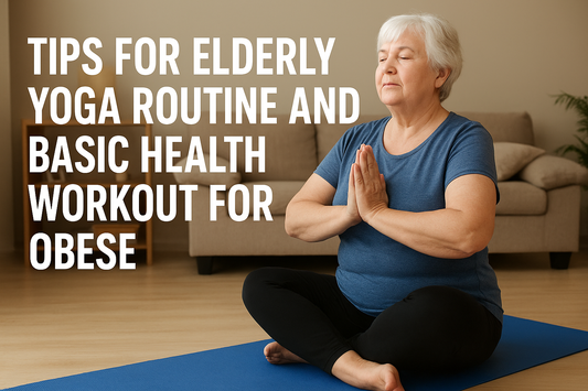 Elderly Yoga Routine And Basic Health Workout For Obese