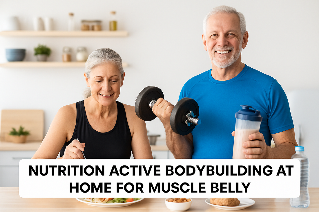 Discover how Nutrition Active Bodybuilding at Home for Muscle Belly helps seniors stay fit, build strength, and maintain vitality after 60.